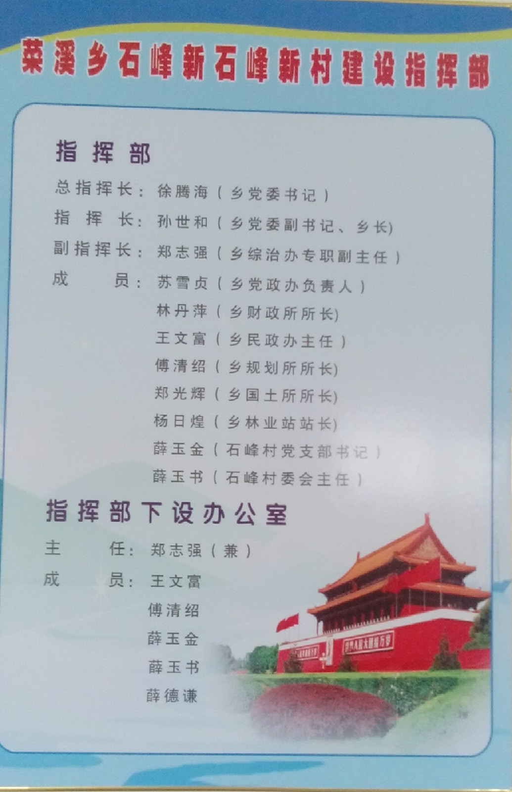 石板山村民委员会人事任命完成，重塑乡村领导团队，开启社区发展新篇章